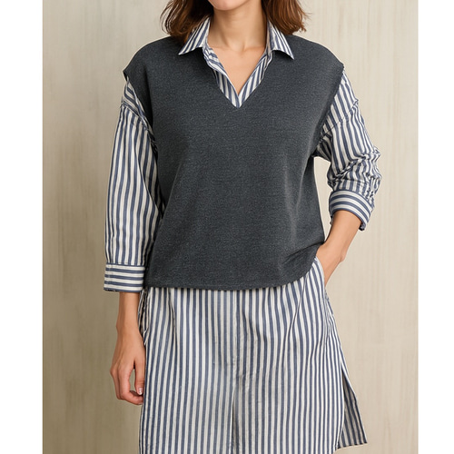 型紙 簡単ベスト A050-P レディース 型紙 cobacagari 通販 16453301