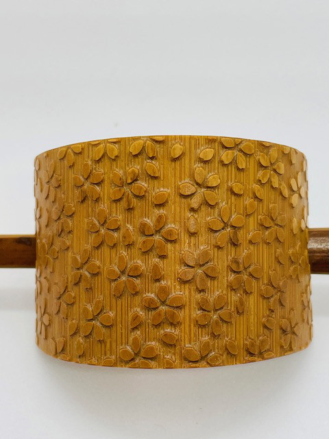 煤竹製髪飾り　マジェステ