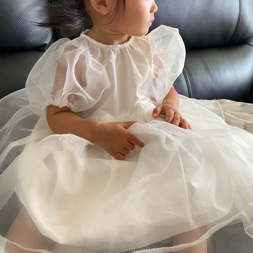 【ma#ha】チュールベビードレス ma#ha様専用】チュールベビードレス