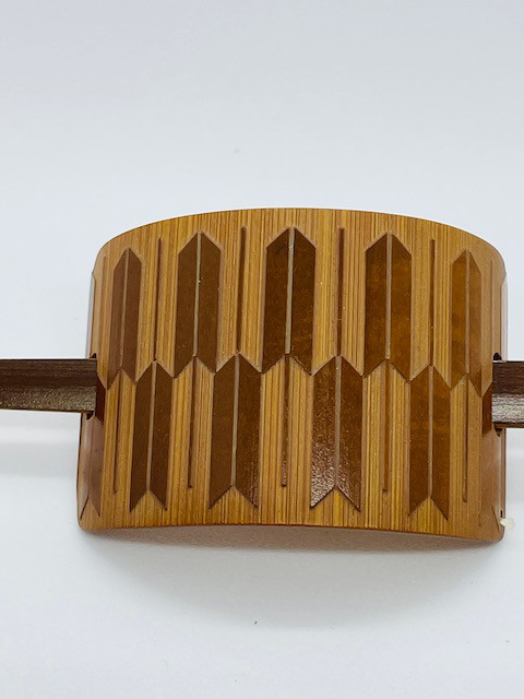 煤竹製髪飾り　マジェステ