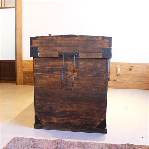 長持 ソファ 2人掛け 古材 アンティーク リビング 天然木 和モダン