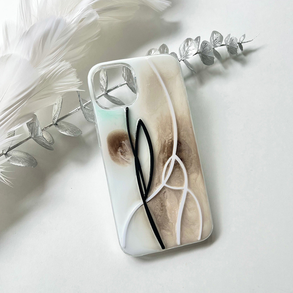 名入れ　多機種対応名前やロゴが入れられるニュアンススマホケース