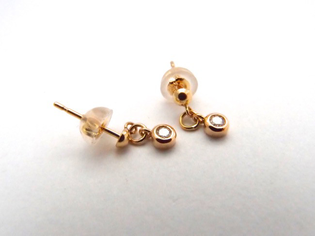 【G2MIX】ダイヤのスウィングピアス 34,320円