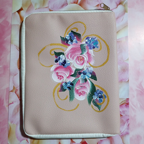 A4書類ケース トールペイント