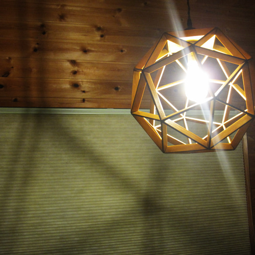 インテリア照明 スナブキューブ N38PI-4 変形立方体 ペンダントライト