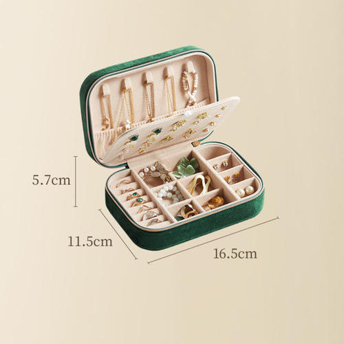 ジュエリーポックス アクセサリーケース ピアス入れ コンパクト