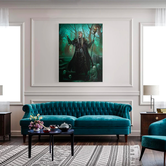 【オーダーメイド】写真からカスタムロイヤルキング天皇皇帝油絵スタイルの肖像画一点物 似顔絵 イラスト彼氏夫の贈り物誕生日 100%