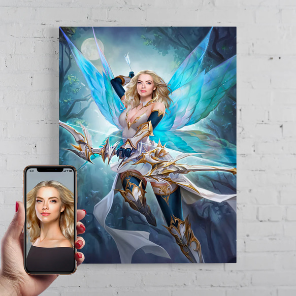 【オーダーメイド】写真からカスタムロイヤルキング天皇皇帝油絵スタイルの肖像画一点物 似顔絵 イラスト彼氏夫の贈り物誕生日 100%