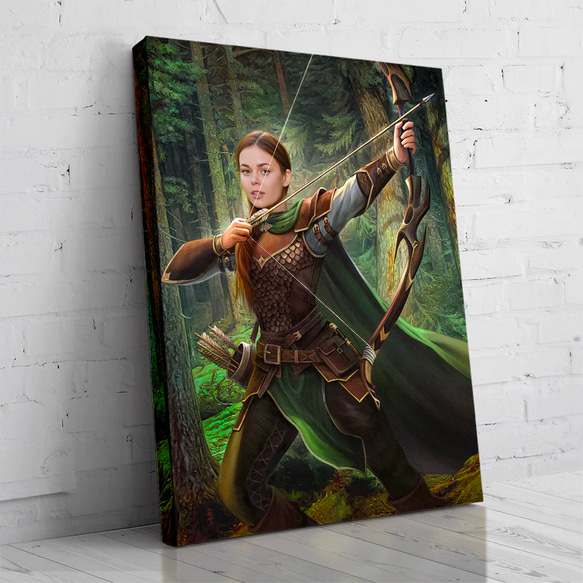 【オーダーメイド】写真からカスタムロイヤルキング天皇皇帝油絵スタイルの肖像画一点物 似顔絵 イラスト彼氏夫の贈り物誕生日 100%