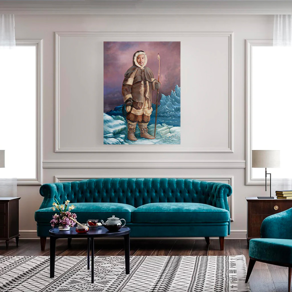 【オーダーメイド】写真からカスタムロイヤルキング天皇皇帝油絵スタイルの肖像画一点物 似顔絵 イラスト彼氏夫の贈り物誕生日 100%