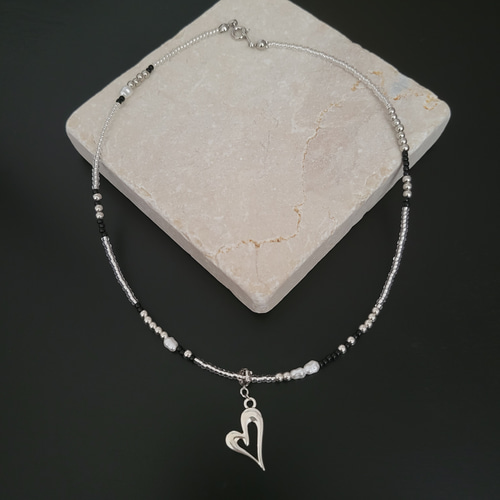 デリカビーズ　チョーカー２点ネックレス1点　セット デリカビーズ チョーカー2点ネックレス1点 セット