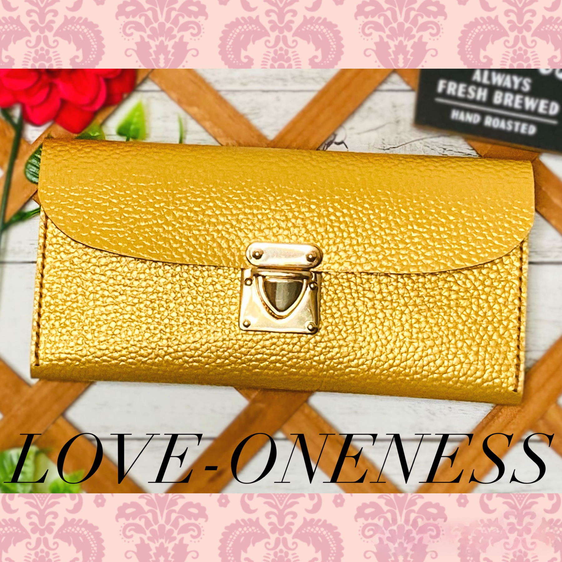 ❤️【完璧メロン♪】高級感×シンプルデザインの大人オシャレで超可愛い総本革長財布♪ ❤️【超可愛い♪】高級感×シンプルデザインの大人オシャレな総