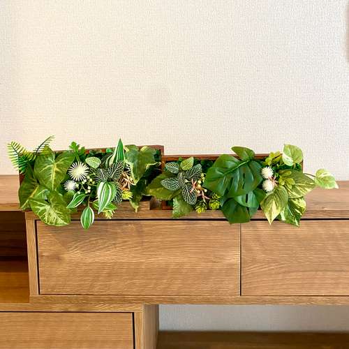 光触媒 人工観葉植物 ウォールグリーン フェイクグリーン 壁掛け