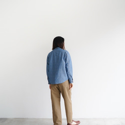 シャンブレーワークシャツ/chambray work shirt/size1 7枚目の画像