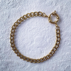 アレルギー対応　ステンレスブレスレット① 付けっ放しok 3枚目の画像