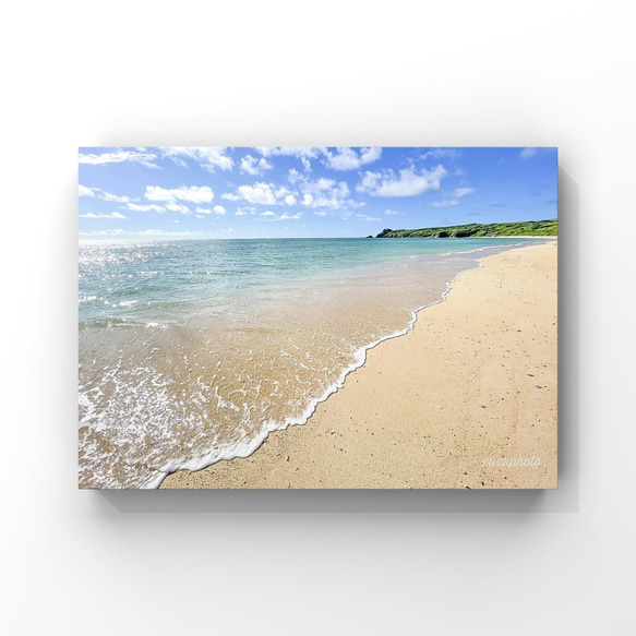 ・寶石海灘【可以選擇照片尺寸、面板處理、相框】 第1張的照片