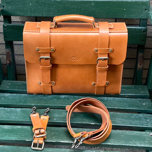 ヌメ革製3WAYバッグBREE MAX 廃盤 BREE革3wayバック