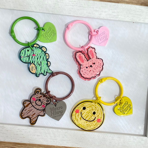 ハンドメイドキーホルダー （HAND MADE☆キャンディバッグ