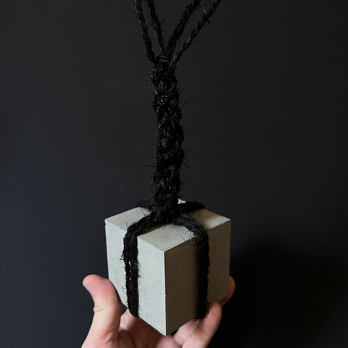 □約6.5cm 関守石 止め石 □ ディスプレイ 器 皿 インテリア 什器