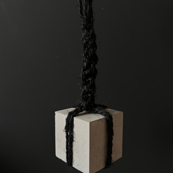 ■約6.5cm 関守石 止め石 ■ ディスプレイ 器 皿 インテリア 什器 オブジェ セメント コンクリート 5枚目の画像