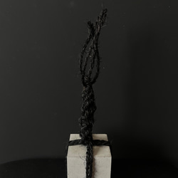 ■約6.5cm 関守石 止め石 ■ ディスプレイ 器 皿 インテリア 什器 オブジェ セメント コンクリート 9枚目の画像