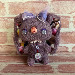 オブジェ ☆ カラス(片目) ☆ カラスの人形 ☆ 創作人形 ☆ 粘土人形