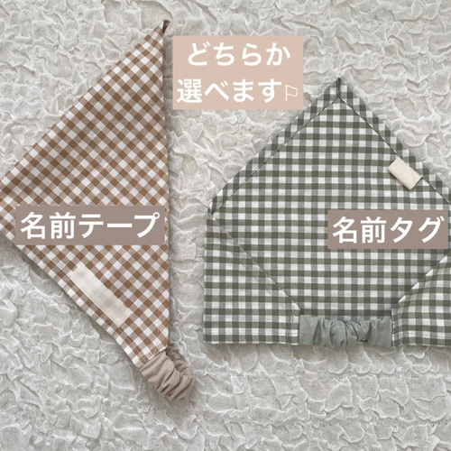 受注制作】子供が1人で着られるキッズエプロン⚘⚘花柄水彩画ミモザ