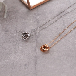 3連 リング ネックレス Gold 金属アレルギー対応/オールステンレス ネックレス・ペンダント Repisol 通販｜Creema(クリーマ ...