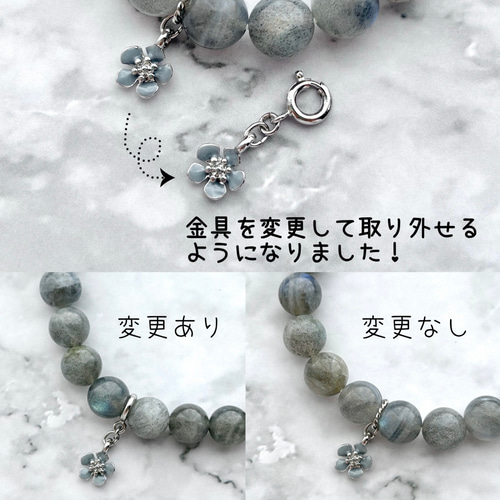 天然石 アクアマリ 3月誕生石 ブレスレット 8ミリ玉 ブルー 水色