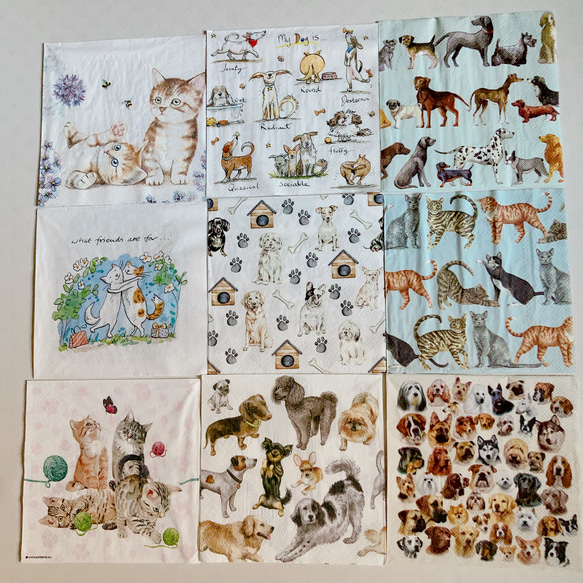 ペーパーナプキン デコパージュ材料 B-2 その他素材 Satsuki 通販