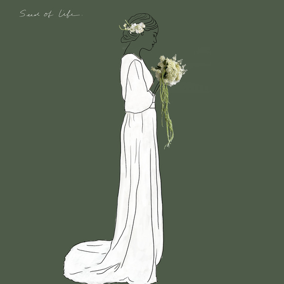 ❁Head Dress❁マシュマロみたいに真っ白なヘッドドレス【50824-h】  アーティフィシャルフラワー 6枚目の画像