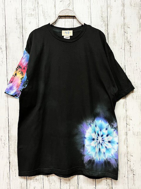 美品 LEFLAH XXLサイズ 人気のタイダイ】Tシャツ 美品 LEFLAH