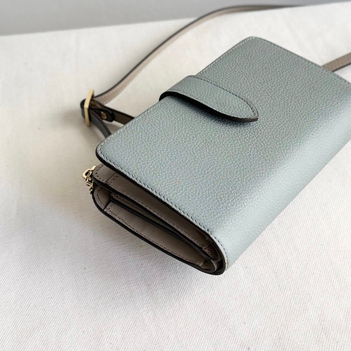 本革 超軽量260グラム お財布ショルダー スマホショルダー バイ