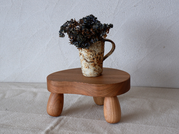 フラワースツール④ 花台/フラワースタンド/飾り台/ミニスツール