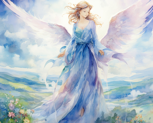 開運絵画　❀天使のリミテッド❀ Amazon.co.jp: 絵画 インテリア おしゃれ 壁掛け 天使