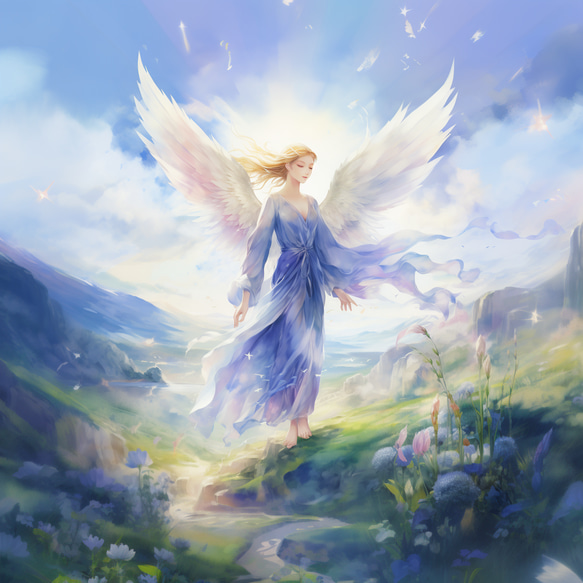 天使　輝き（デジタルアート・ヒーリング） 1枚目の画像
