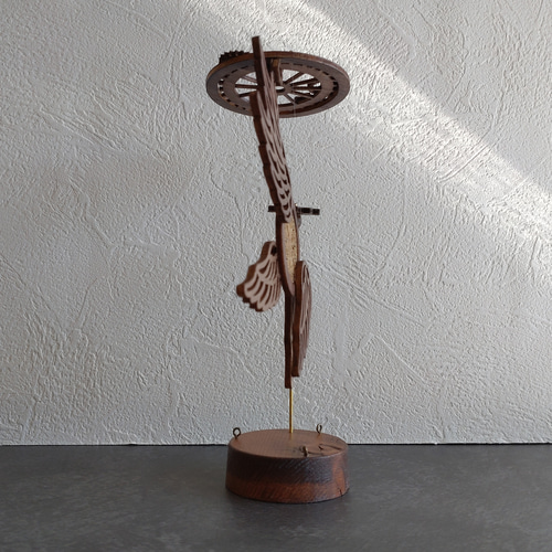 エゼキエルの車輪 03【テンセグリティ構造】 立体・オブジェ folie