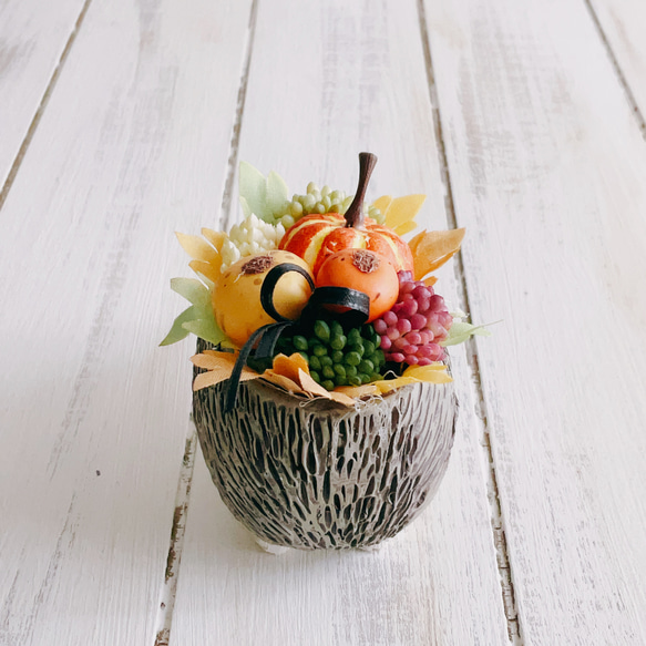 再販！プティットボブのカボチャ畑（ハリネズミ） 8枚目の画像