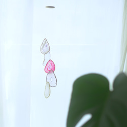 ｱｹﾞｰﾄ ﾋｰﾘﾝｸﾞﾁｬｲﾑ - Crystal Angel / 天然石瑪瑙風鈴 メノウ風鈴 2枚目の画像
