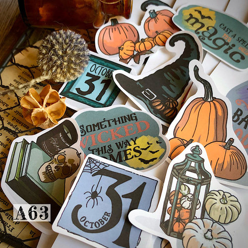 コラージュ素材 コラージュペーパー ジャンクジャーナル素材 ハロウィン be7aeae2a567e4f76b924840348a8d