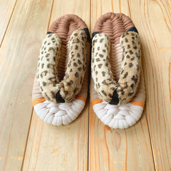 ＊room shoes＊布ぞうり／ SS22〜23cm【pantherSS15】ギフト・プレゼント・ルームシューズ 3枚目の画像