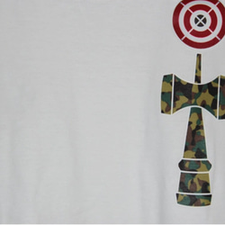 たたかう剣玉 Tシャツ けん玉　けんだま KENDAMA 2枚目の画像