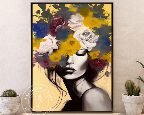 Annika Elisab ポスター 絵画 アート 北欧 雑貨 インテリア 女性
