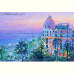 ノルウェー　ベルゲン　ヨーロッパ　風景画　水彩画　アクリル画　インテリア 北欧 ノルウェー ベルゲン ヨーロッパ 風景画 水彩画 アクリル画