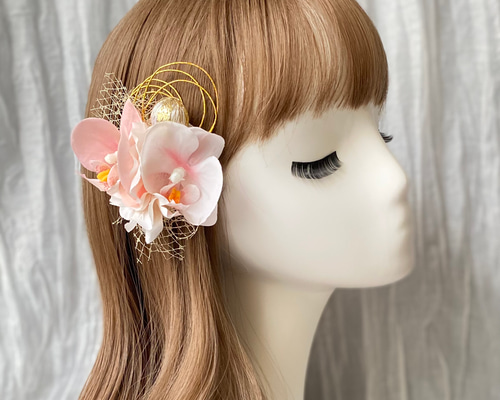 MY mama ヘアクリップ バンス クリップ 約8cm ゴールド