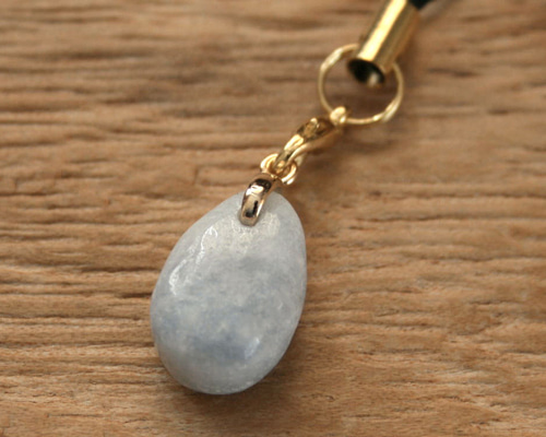 糸魚川翡翠ストラップ S01427 清山 作 糸魚川 ひすい ストラップ