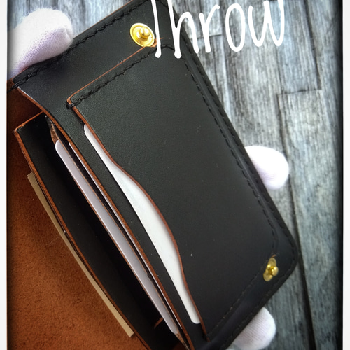 ◇「投げ込む」トラッカーウォレット ◇Throw 二つ折り財布 Craft  