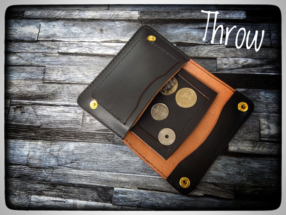 ◇「投げ込む」トラッカーウォレット ◇Throw 二つ折り財布 Craft  