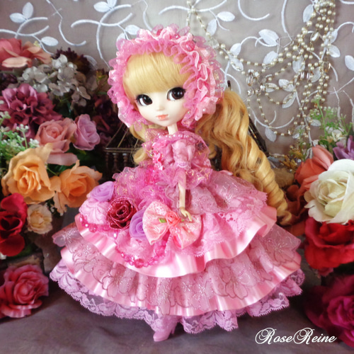 ロマンスミディー ベルサイユの薔薇 麗しのモーブピンク ボリューム  