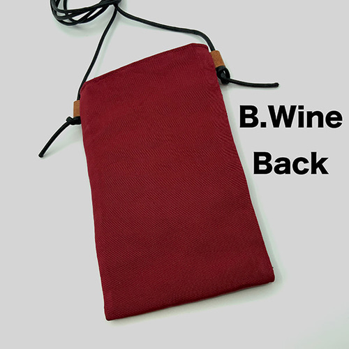 スマホショルダー】着物帯（西陣織、紬）のリメイク品 スマホ